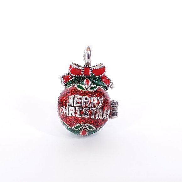 Merry Christmas Santa Ball Pendant Magnetic - Picture 3 of 4